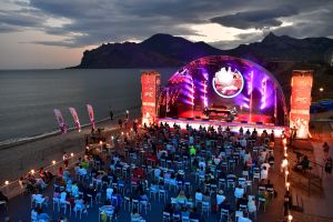 The opening of Koktebel Jazz Party 2021 international jazz festival in Crimea