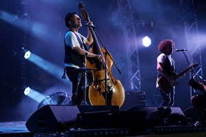 Billy’s Band performing at the Koktebel Jazz Party festival